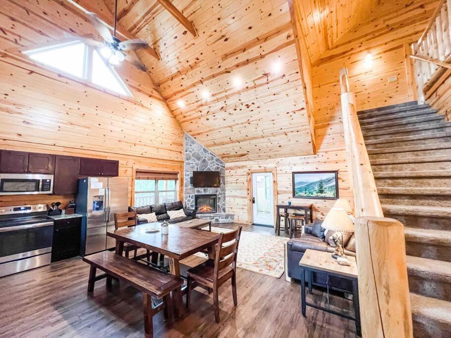 Indoor Heated Pool Hot Tub Cabin Sevierville Ngoại thất bức ảnh